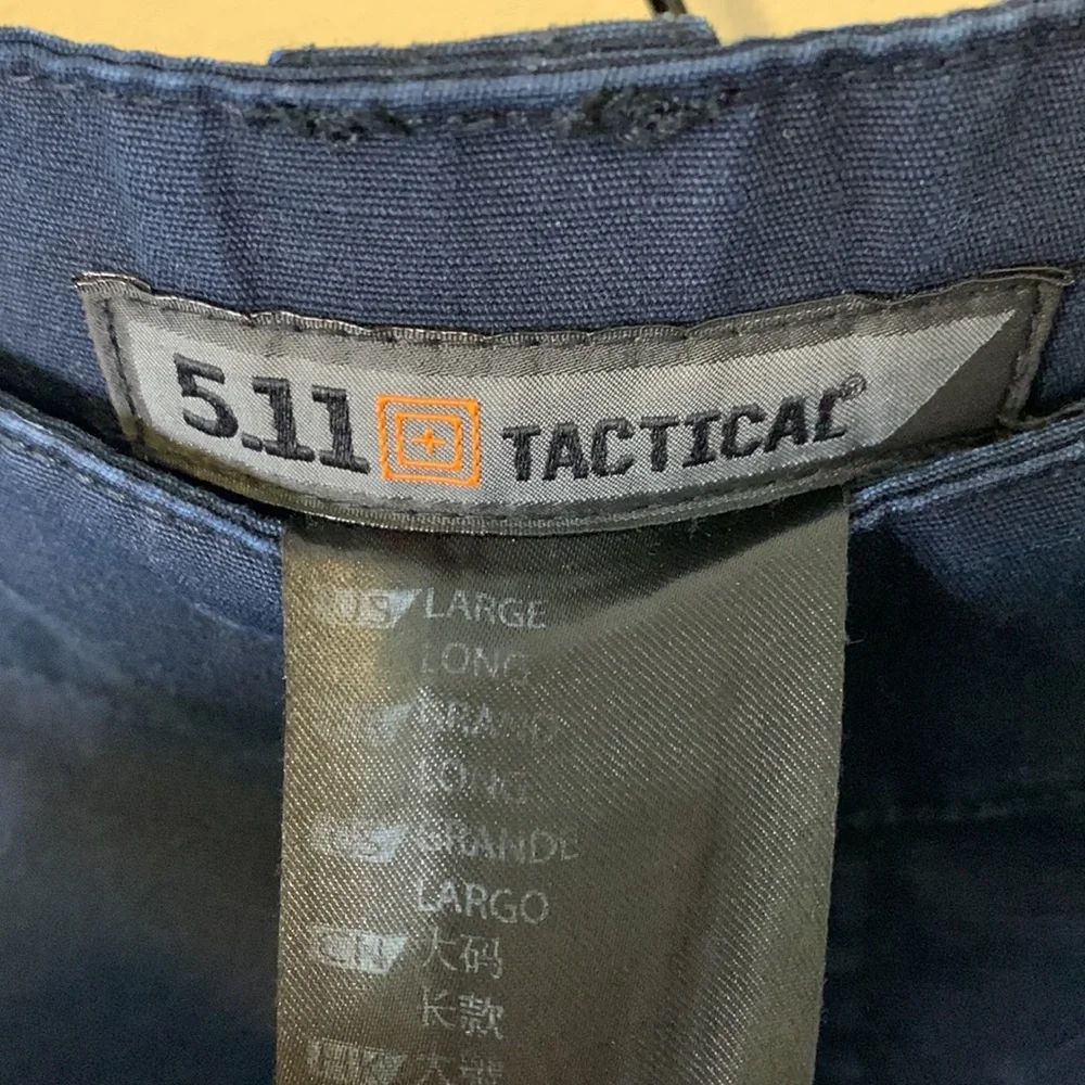 5.11 Tactical TDU® Pants Dark Navy Size Large Long
